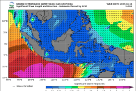 Hujan lebat akan mengguyur beberapa wilayah Kalsel
