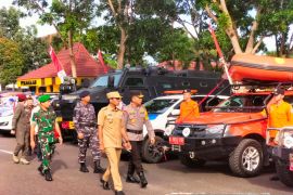 Arus Mudik - Polda Babel apel gelar pasukan Operasi Ketupat Menumbing 2023