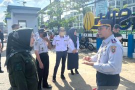 ARUS MUDIK- Dishub umumkan posko-posko mudik lebaran sudah didirikan