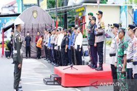 ARUS MUDIK - Kapolresta Banjarmasin ajak masyarakat mudik aman lapor Bhabinkamtibmas