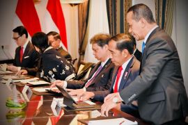 Tiga perusahaan Eropa minat investasi di RI kepada Jokowi