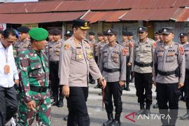 Polres Taput dirikan tujuh pos dukung Operasi Ketupat Toba 2023