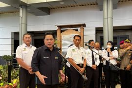 Erick Thohir: Proyek kereta cepat Jakarta-Bandung tidak mungkin dimangkrakkan