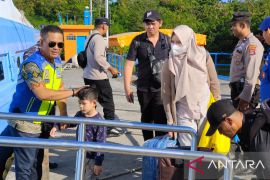 H-4 Idul Fitri, Express Bahari 3 E berangkatkan 183 pemudik menuju Pangkal Pinang