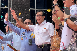 Menkumham lepas keberangkatan 31 bus mudik bareng