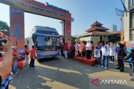 10.800 pengusaha warmindo mudik bareng yang digelar PT Indofood