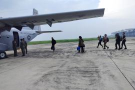 Mudik gratis dengan pesawat militer