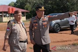 Arus mudik - Kapolres Bangka Barat mengimbau pemudik tidak segan manfaatkan posko