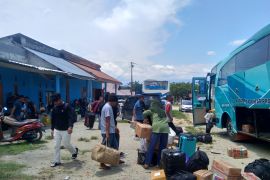 Jumlah penumpang mudik naik sebesar 95 persen melalui Terminal Tipo C Palu