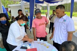 Jelang Idul Fitri, Polres Simalungun tes urine sopir bus