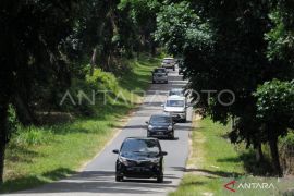 Pemberlakuan satu arah Padang-Bukittinggi, ini jalur alternatif di Tanah Datar