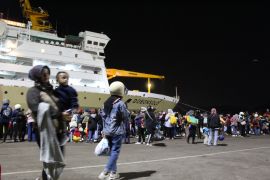 Pemudik motor asal Lampung apresiasi pelayaran Ciwandan