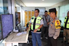 Kapolda DIY memantau Posko Terpadu Angkutan Udara Lebaran Bandara YIA