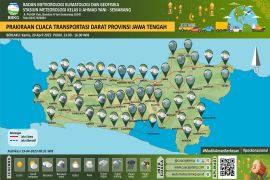 BMKG  prakirakan cuaca di jalur selatan Jateng berawan