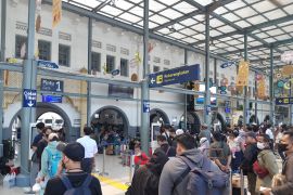 KAI sebut 362 ribu pemudik telah berangkat dari Pasar Senen dan Gambir