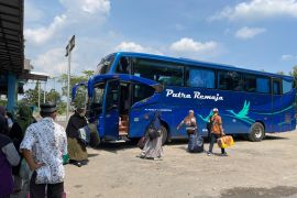 Jumlah pemudik yang datang ke Metro Lampung meningkat 11,4 persen
