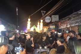 Musik baleganjur khas Bali ramaikan takbiran di Kampung Islam Kepaon