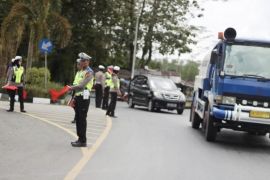 Satlantas Polres Kapuas tingkatkan penjagaan daerah rawan laka lantas