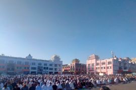 Muhammadiyah Manado laksanakan Shalat Ied 1444 H di Lapangan Megamas