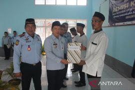LEBARAN - 1.303 WBP Babel terima remisi Idul Fitri