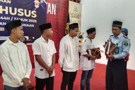 Lima narapidana Lapas Kalianda bebas pada remisi Idul Fitri