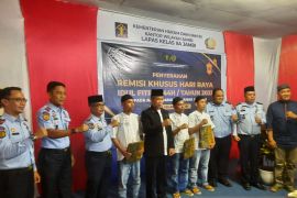 Enam napi Jambi langsung bebas usai terima remisi Idul Fitri