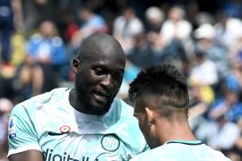 Duet Lukaku dan Martinez antar Inter kalahkan Empoli