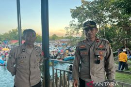 Polisi amankan permandian Topa di Muna beri kenyamanan pengunjung