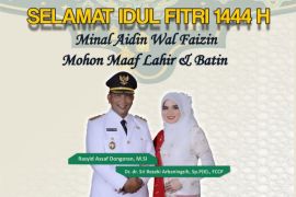 Wabup Tapsel : Selamat Idul Fitri dan tetaplah memperbaiki diri pasca Ramadhan