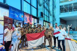 Polo air putra juara di Serbia dalam persiapan menuju SEA Games 2023