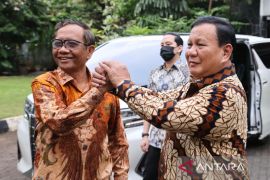Prabowo kunjungi Mahfud MD
