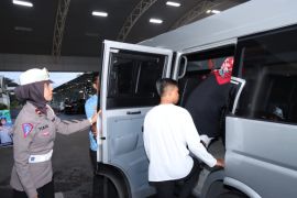 Puncak arus balik di Bandara Lombok diperkirakan mencapai 7.500 penumpang