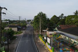 Jalan rusak di Babel paling sedikit se-Indonesia