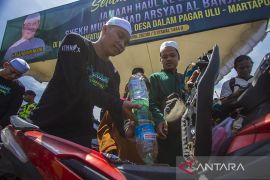 Bensin Gratis Untuk Jamaah Haul Datu Kalampayan