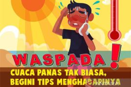 Sembilan cara hadapi cuaca ekstrim di Kalsel