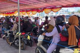 Aktivitas arus balik di Pelabuhan Feri Ternate terpantau normal