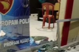 Markas Polres Jeneponto diserang OTK