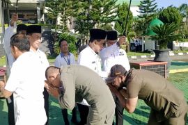 Pertama masuk kerja ASN Tanah Bumbu halal bihalal