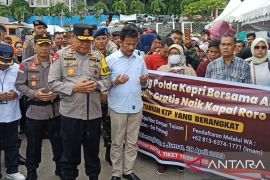 Kapolda Kepri apresiasi kelancaran arus mudik Lebaran di Batam