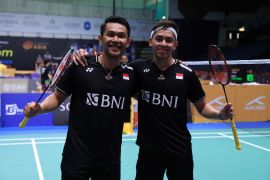 Ganda Fajar/Rian belum temukan permainan  terbaik di Kejuaraan Asia