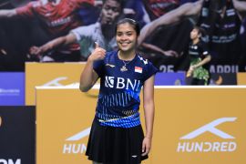 Pebulu tangkis Gregoria penuhi target di Kejuaraan Asia