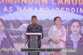 Sambut Danlanud Baru, Pj Gubernur Ajak Bersama Membangun Babel