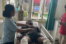 Korban kebakaran kios di Putussibau Utara dirawat di rumah sakit