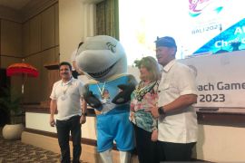 Hiu sirip hitam jadi maskot ANOC World Beach Games di Bali