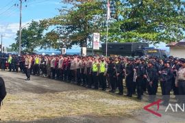 Ratusan personel gabungan amankan acara pukul sapu  Mamala-Morela