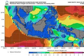 Waspadai potensi hujan lebat disertai petir  sore dan malam hari