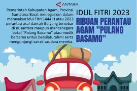 Idul fitri 2023 ribuan perantau Agam "Pulang Basamo"