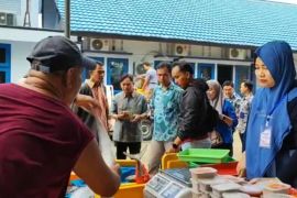 Bazar hasil laut Dinas Kelautan dan Perikanan Babel