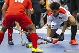 SEA Games - Gawang hoki indoor putra Indonesia tak tersentuh saat lawan Filipina
