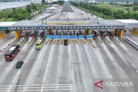 628.653 kendaraan menuju Jakarta melewati GT Cikampek Utama sepekan arus balik